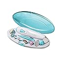 KISS Power File to Go Battery Powered Mani/Pedi Tool Professional Nail Care with 8 Attachments & Storage Case, Shape, Clean, and Polish Nails Beauty & Personal Care Kiss