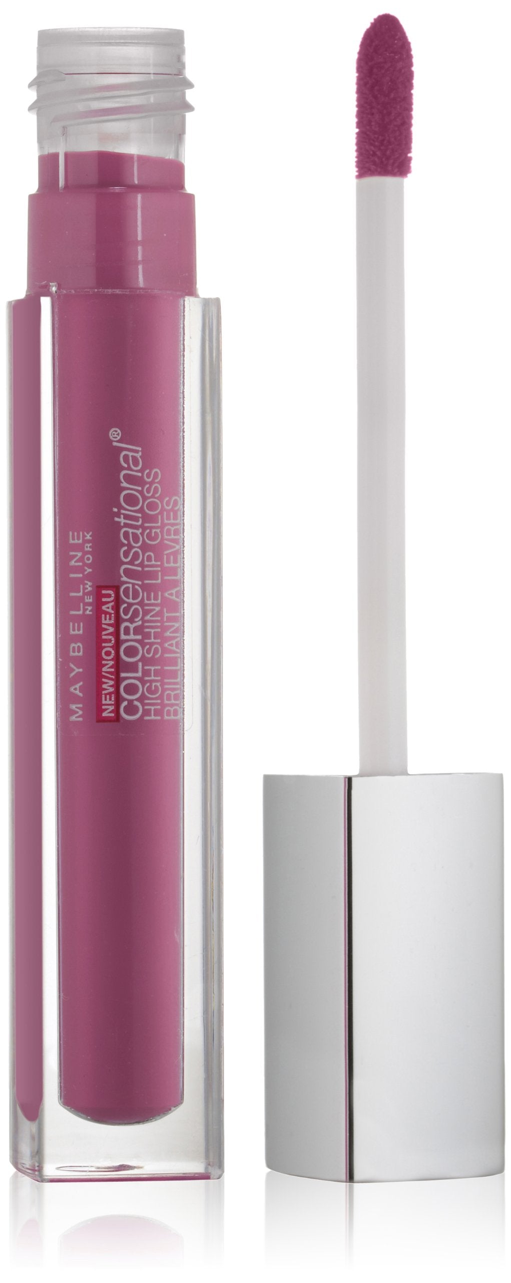 Maybelline New York Color Sensational High Shine Gloss, Raspberry Reflections, 0.17 Fluid Ounce