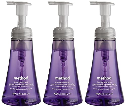 Method Foaming Hand Wash, French Lavender, 10 Fl Oz (Pack of 3) Beauty & Personal Care Method