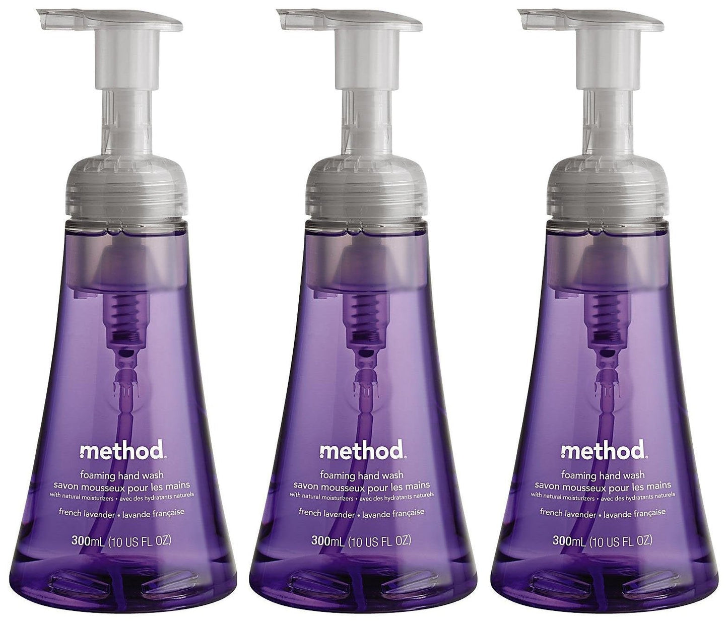 Method Foaming Hand Wash, French Lavender, 10 Fl Oz (Pack of 3) Beauty & Personal Care Method