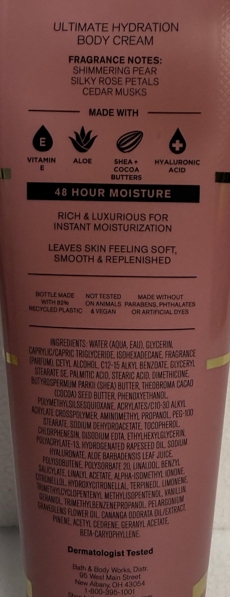 Bath & Body Works Women's Always Fleur Ultimate Hydration Body Cream 8 Ounces Pack of 2 Beauty & Personal Care Bath & Body Works