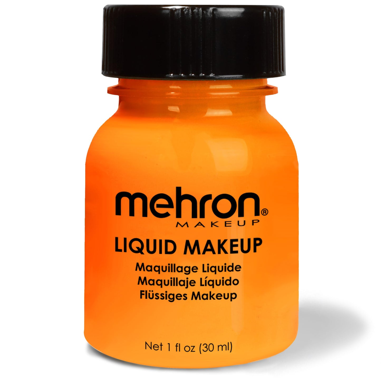 Mehron Makeup Liquid Makeup | Face Paint and Body Paint Perfect for Halloween, Cosplay I Air Brush Compatible Body Paint(1 oz) (Orange) Beauty & Personal Care Mehron