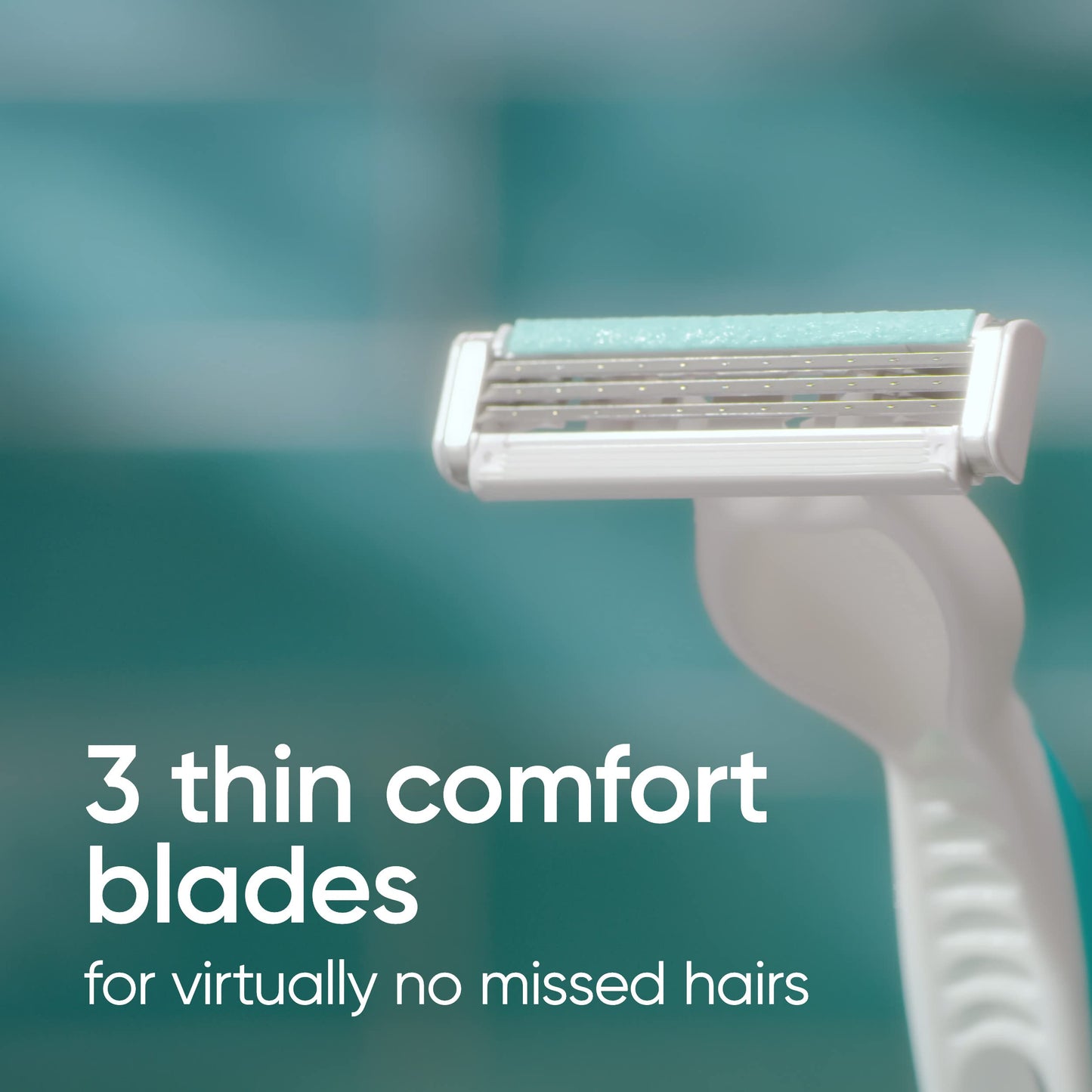 Gillette Venus Simply 3 Sensitive Women's Disposable Razors, Pack of 1 with 4 razors Beauty & Personal Care Gillette Venus