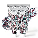 Waterproof Red White Blue Hair Glitter Stick for Patriotic Celebrations &Game Days, 4th of July Glitter Stick, Sparkling Face&Body Makeup with Star Beauty & Personal Care AprYew