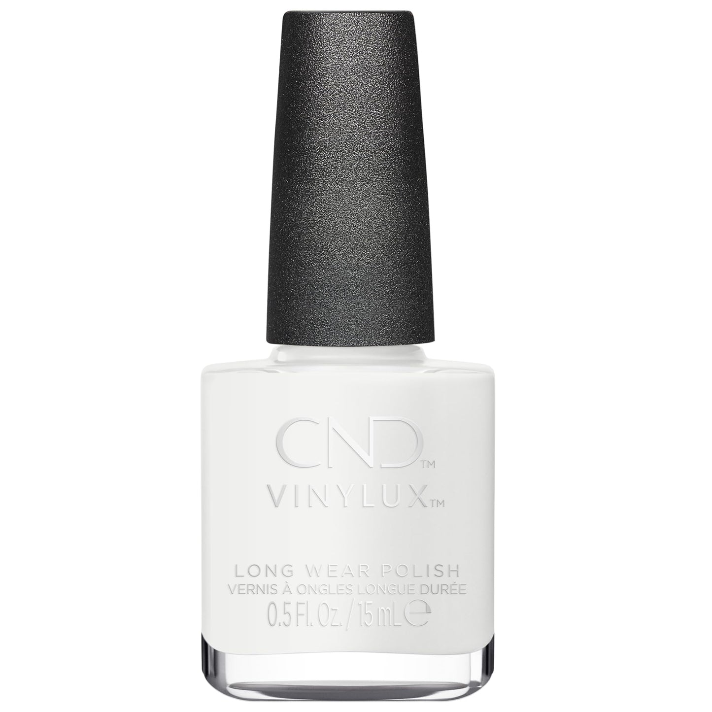 CND Vinylux Longwear White Nail Polish, Gel-like Shine & Chip Resistant Color, Studio White, 0.5 fl. oz Beauty & Personal Care CND