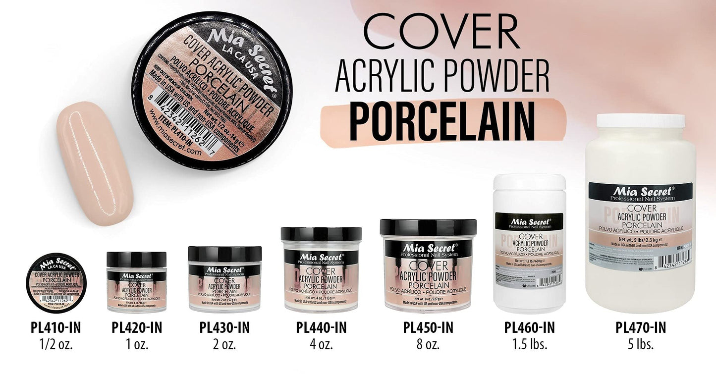 Cover Porcelain Acylic Powder Mia Secret (4 oz) Beauty & Personal Care Mia Secret