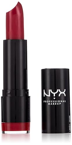 NYX PROFESSIONAL MAKEUP Extra Creamy Round Lipstick - Chaos (Strawberry Pink) Beauty & Personal Care NYX PROFESSIONAL MAKEUP