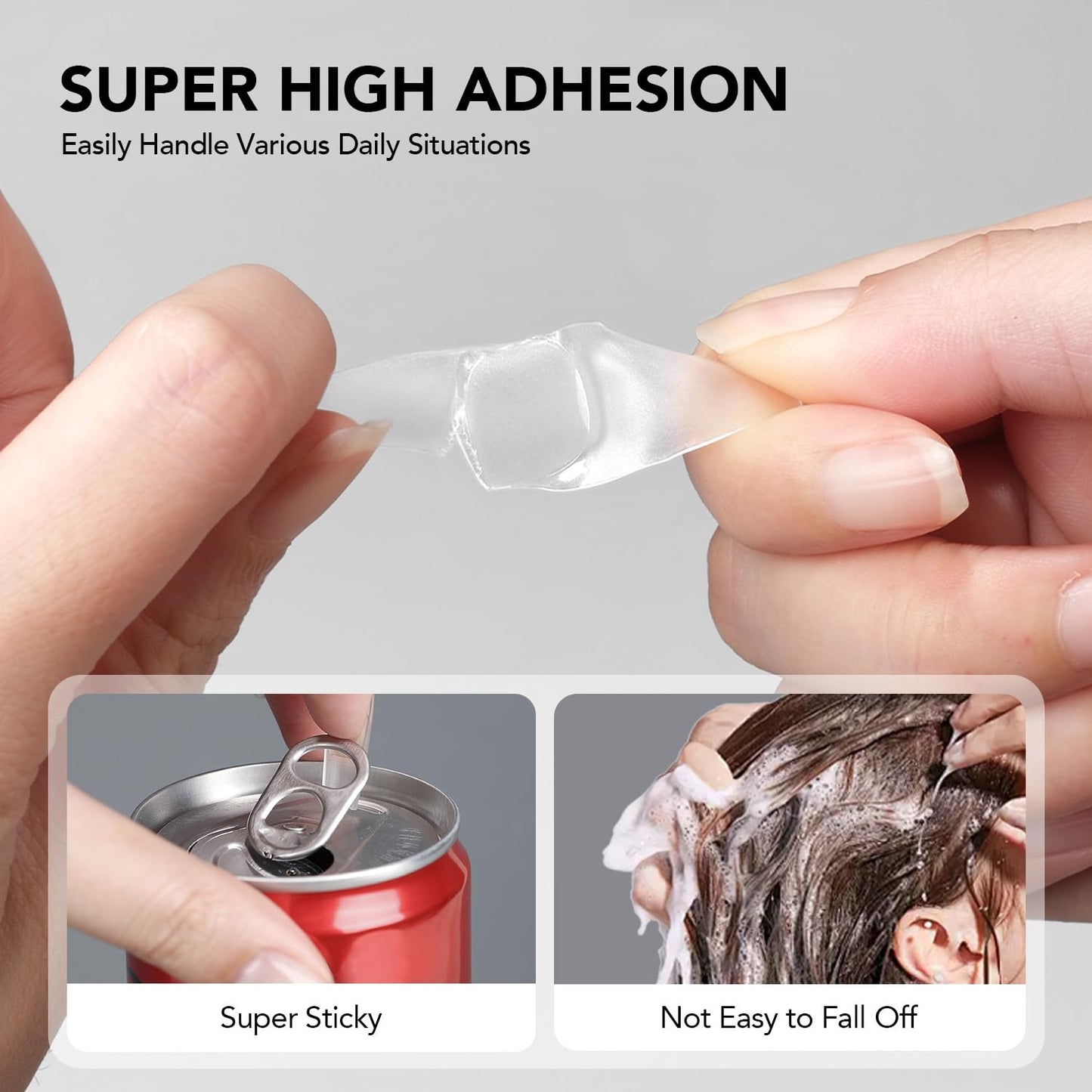 GAOY 4 Pcs 16ml Gel Nail Glue for Acrylic Nails Tips, Clear Glue Gel for Sheer Press ons for Long Lasting UV Light Cure DIY Beauty and Personal Care GAOY