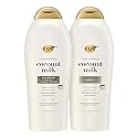 OGX Shampoo and Conditioner Set, Nourishing + Coconut Milk, Shampoo and Conditioner for Moisturizing & Strengthening Hair Care, Formulated without Beauty & Personal Care OGX