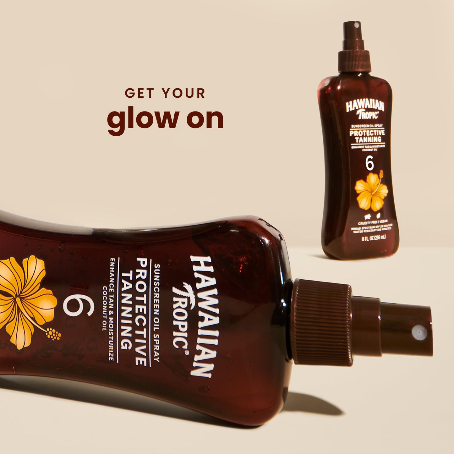 Hawaiian Tropic Dark Tanning Oil Spray Pump, SPF 6 8 Oz (Packaging May Vary) Beauty & Personal Care Hawaiian Tropic