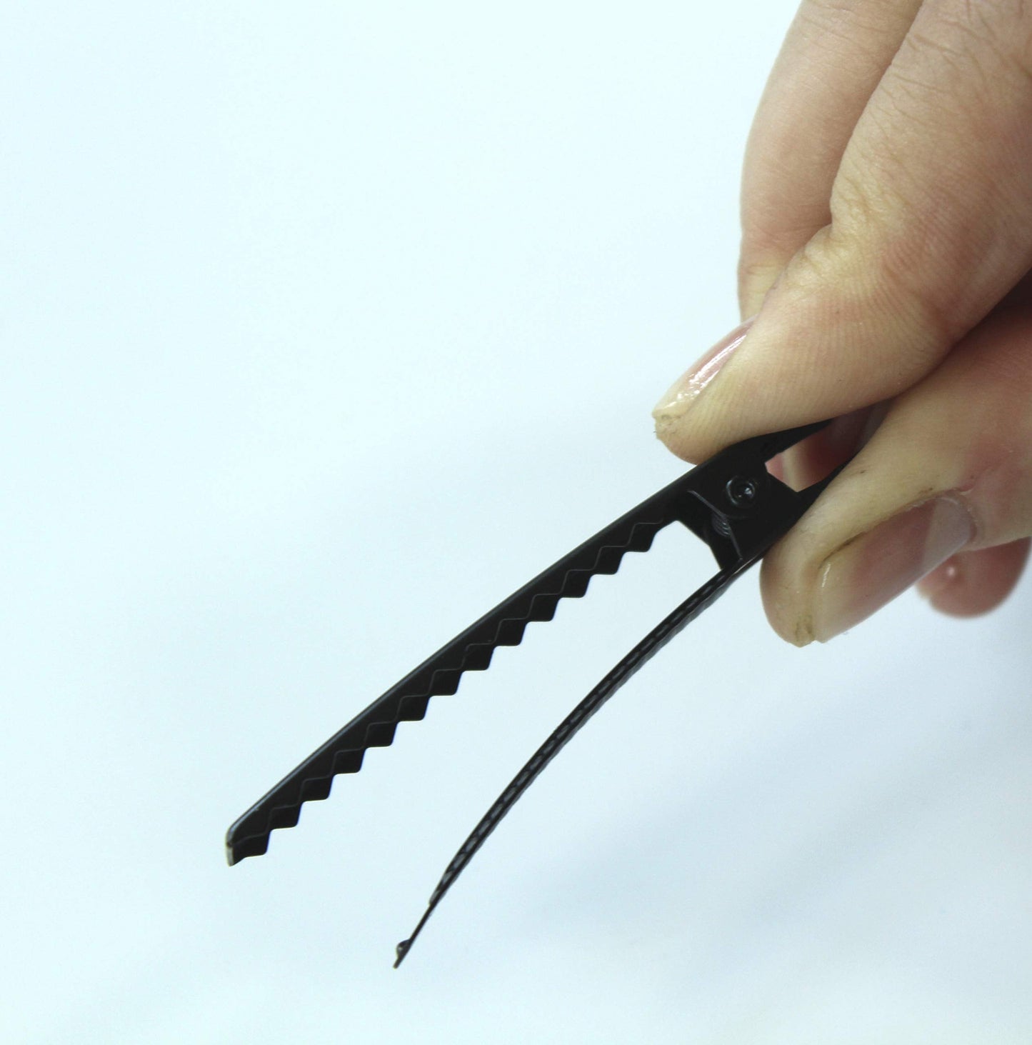 DIY Hair Clip Kit: Black Assorted Size Flat Single Prong Metal Alligator Clip 35mm 46mm 60mm (30pcs) Beauty & Personal Care ALL in ONE