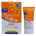 Minus-Sun SPF40 PA+++ (White) Pollution Protection Mousse 30 Gram. Facial Sun Protection Silky Smooth Plus UVA1 UVA2 and UVB Protection Beauty & Personal Care Minus Sun