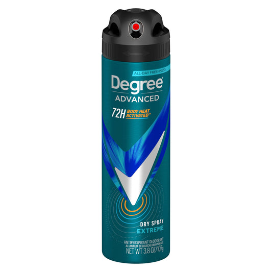 Degree Men Dry Spray Antiperspirant, Extreme 3.8 oz (Pack of 12) Beauty and Personal Care Degree