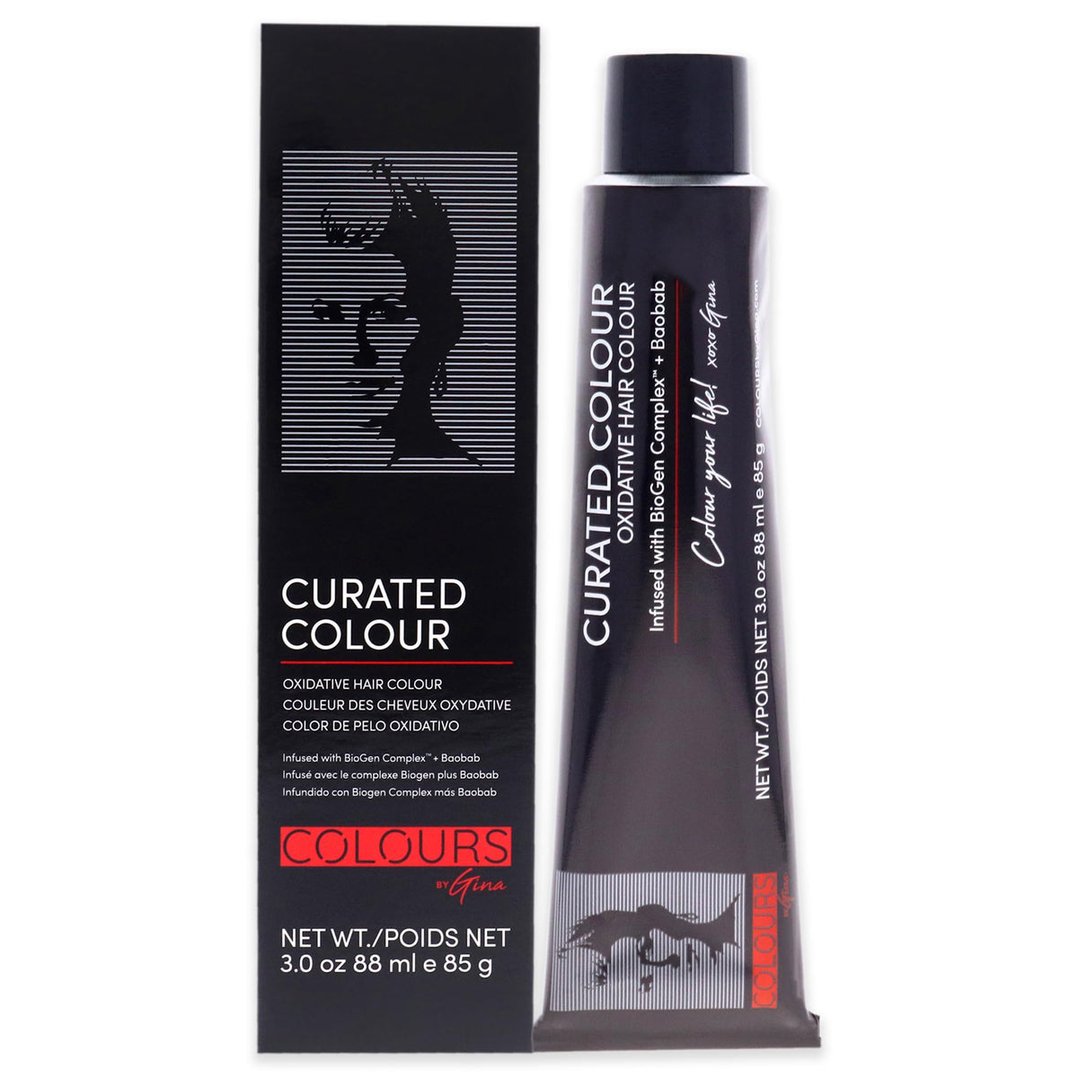 Colours By Gina Curated Colour - 4.77-4W Deep Warm Brown by Colours By Gina for Unisex - 3 oz Hair Color Beauty & Personal Care Colours By Gina