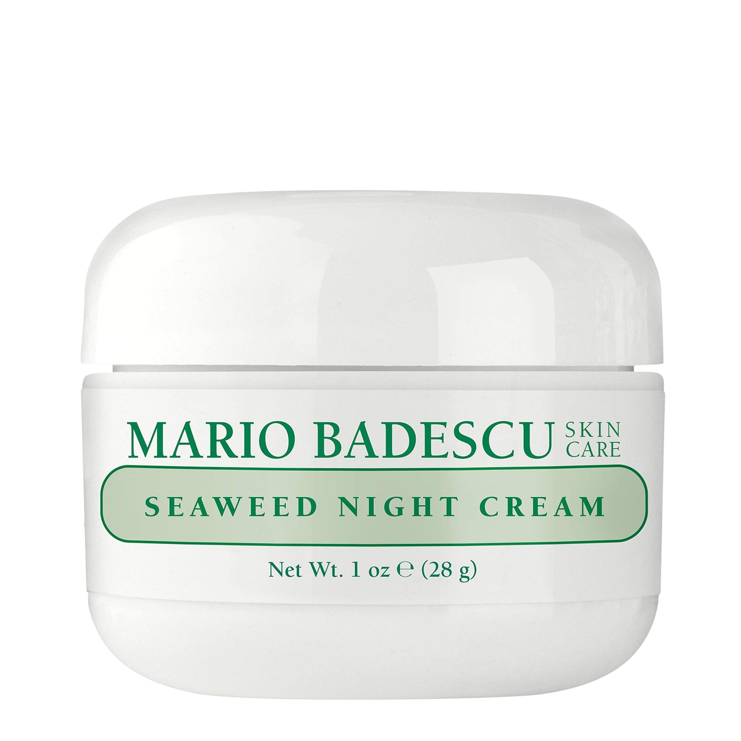 Mario Badescu Seaweed Night Cream for Women Anti Aging Oil-Free Moisturizer with Collagen & Sodium Hyaluronate, Ideal for Combination, Oily or Beauty & Personal Care Mario Badescu