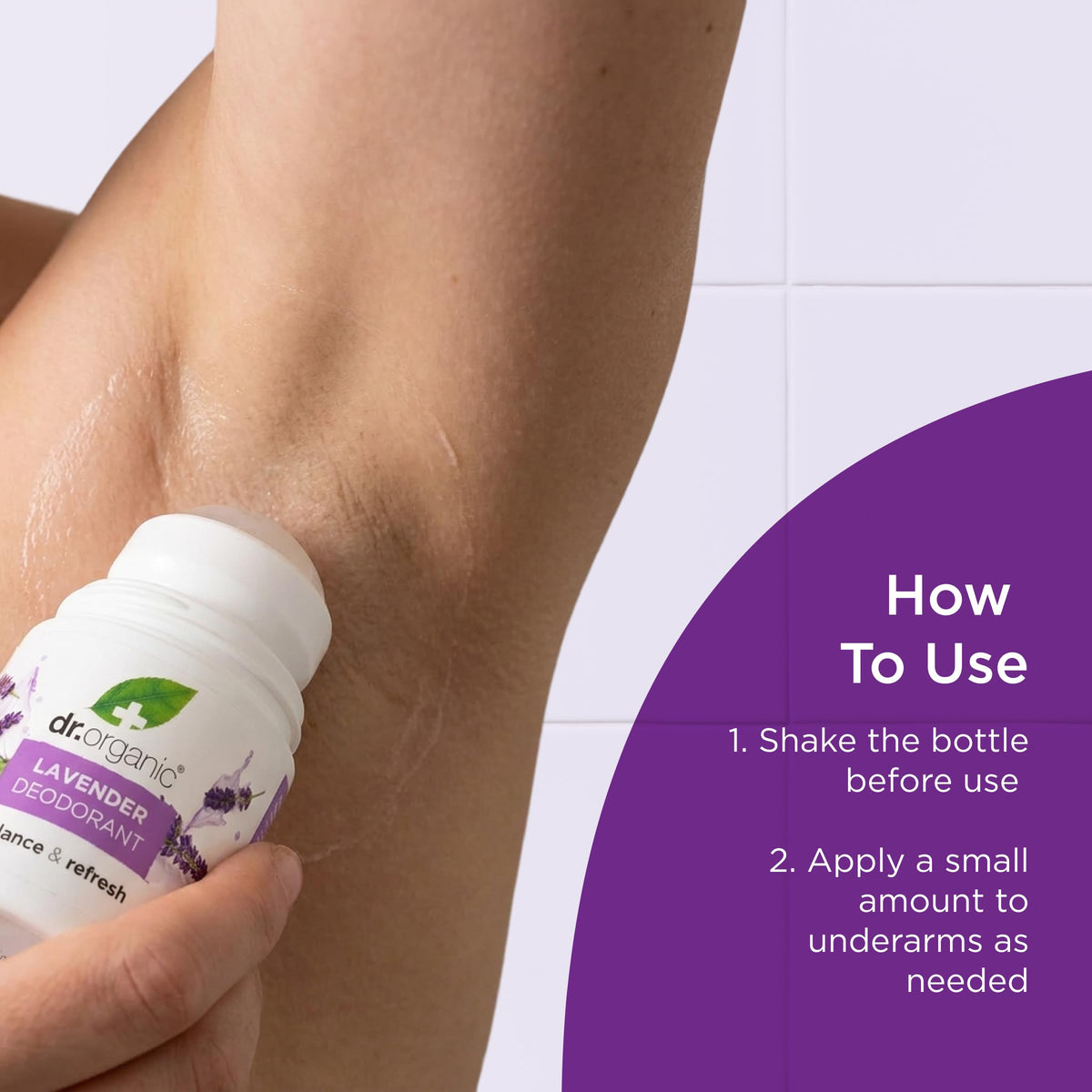 Dr Organic Lavender Deodorant Beauty and Personal Care Dr. Organic