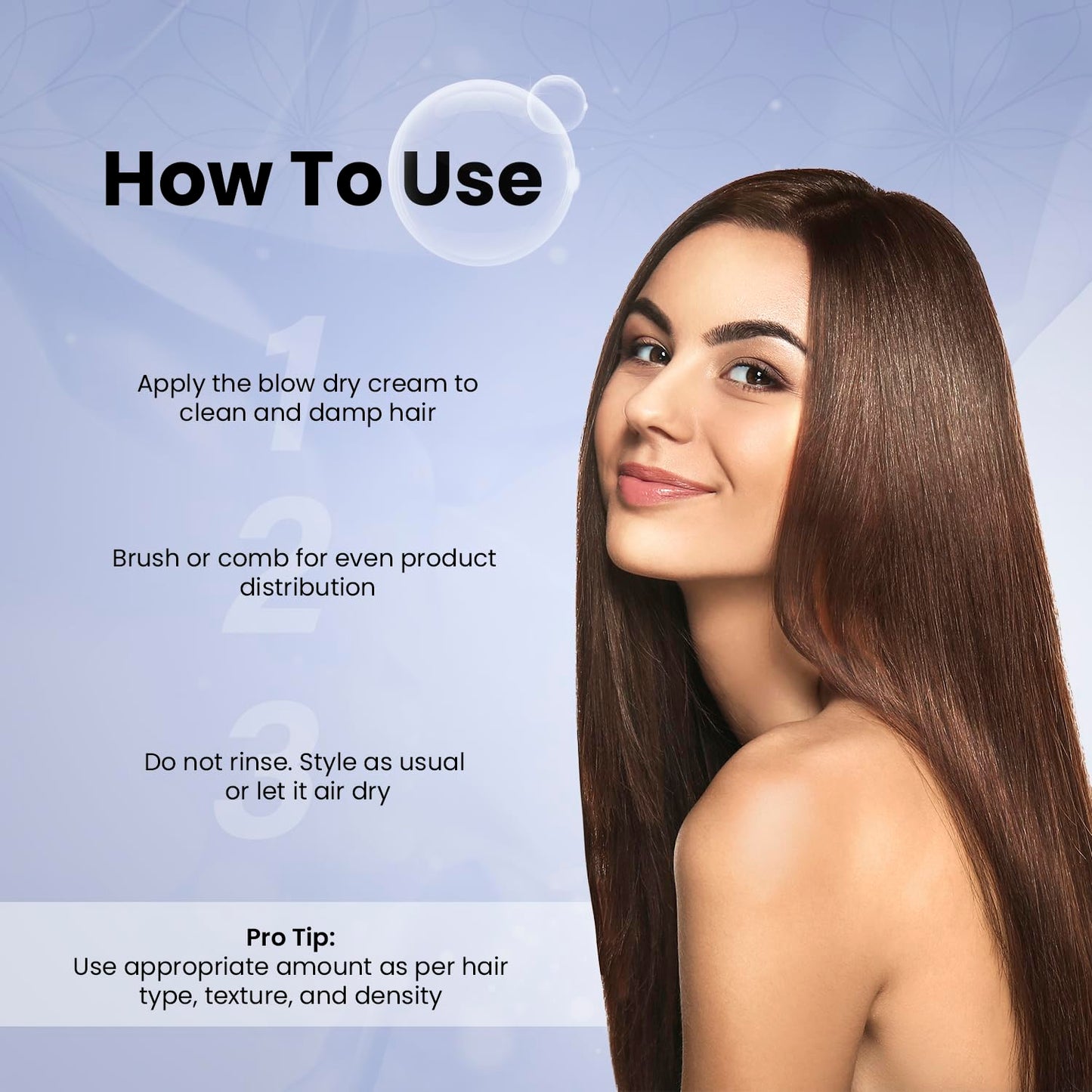 Luxx Blow Dry Cream | Frizz Control | Vegan Heat Protectant Styling Cream | Infused with Argan Oil & Shea Butter | Sulfate & Paraben-Free (6 Fl. Oz) Beauty & Personal Care MOEHAIR