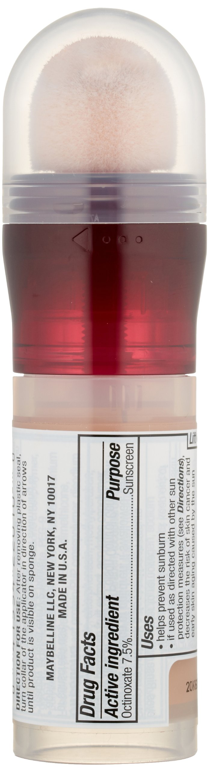 Maybelline Instant Age Rewind Eraser Treatment Makeup, Creamy Natural, 0.68 fl. oz. Beauty & Personal Care MAYBELLINE
