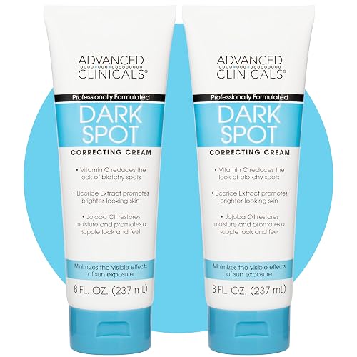 Advanced Clinicals Dark Spot Vitamin C Cream For Face, Hand, & Body Lotion, Anti Aging Therapeutic Skin Care Moisturizer Lotion Reduces Appearance Beauty & Personal Care Advanced Clinicals