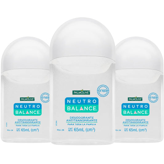 Neutro Balance Natural Roll-On Deodorant for Men & Women - 48-Hour Odor Protection - Alcohol-Free - Gentle Daily Protection - Dermatologically Tested Beauty and Personal Care Tu Salud Plus