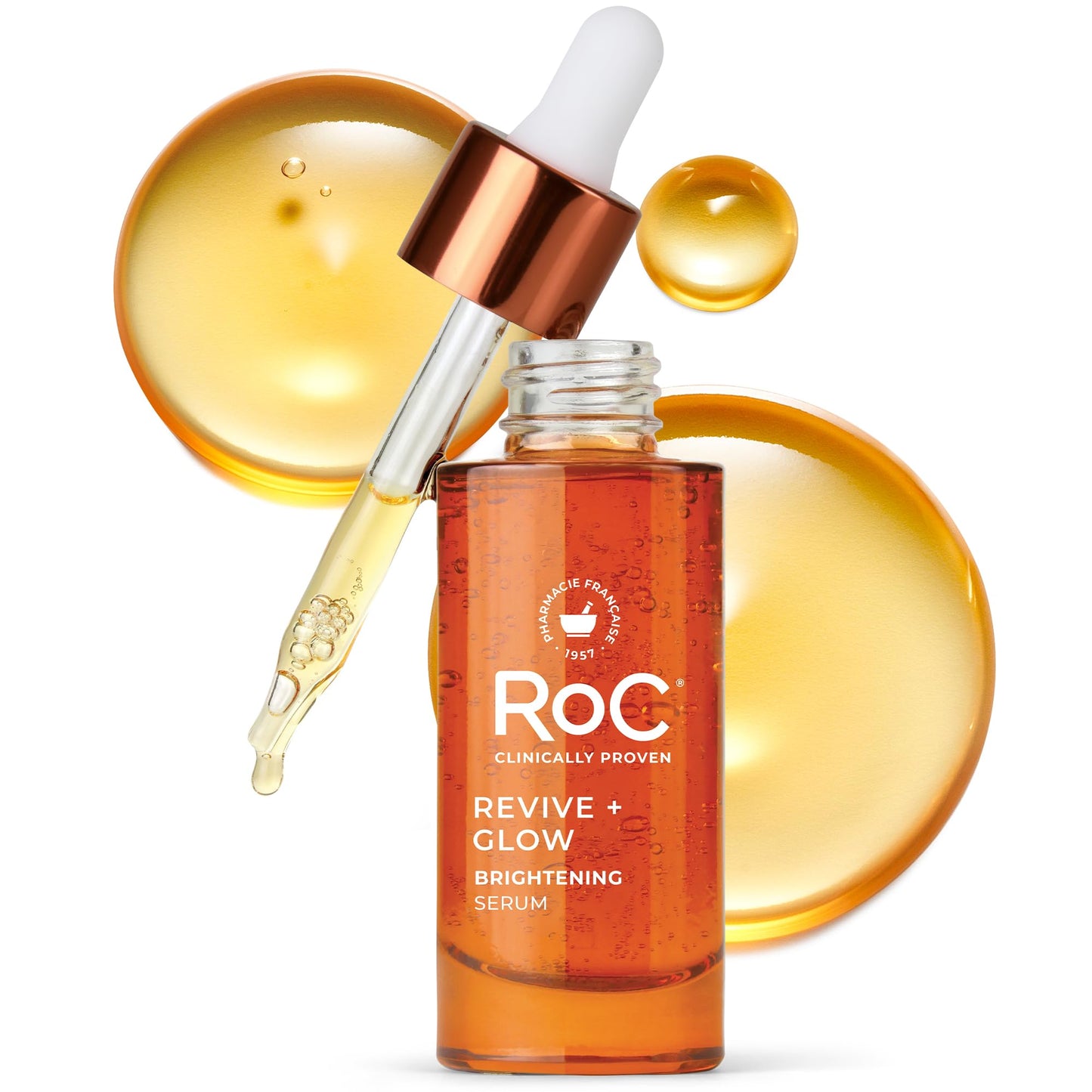 RoC Multi Correxion Revive + Glow 10% Active Vitamin C Serum for Face, Daily Anti-Aging Wrinkle and Skin Tone Skin Care Treatment, Brightening Serum Beauty & Personal Care RoC