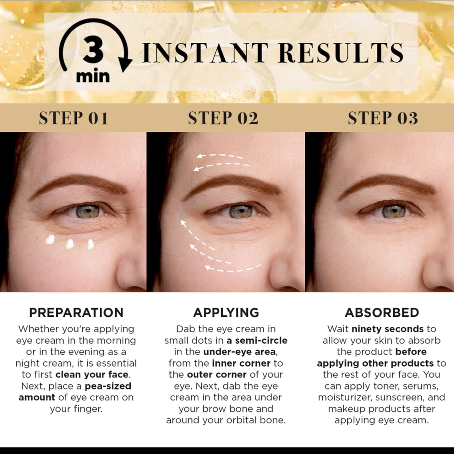 LPH LAB Temporary Eye Tightener Eye Cream for Under-Eye Bags, Dark Circles & Puffiness, Anti Aging Fine Lines, Firm That Delicate Skin Under Your Beauty & Personal Care LPH LAB