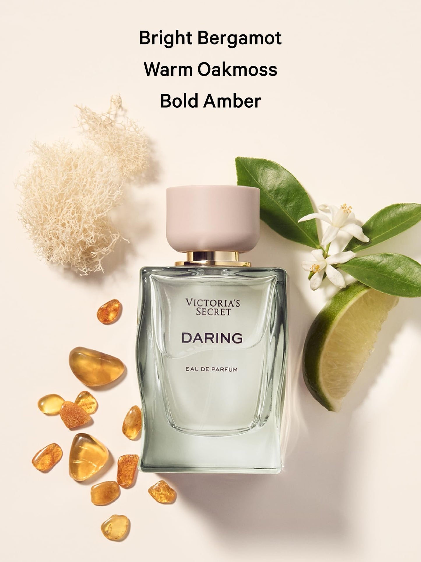 Victoria's Secret Daring Eau de Parfum, Notes of Bright Bergamot, Warm Oakmoss and Bold Amber, Perfumes for Women (1.7 oz) Beauty & Personal Care Victoria's Secret