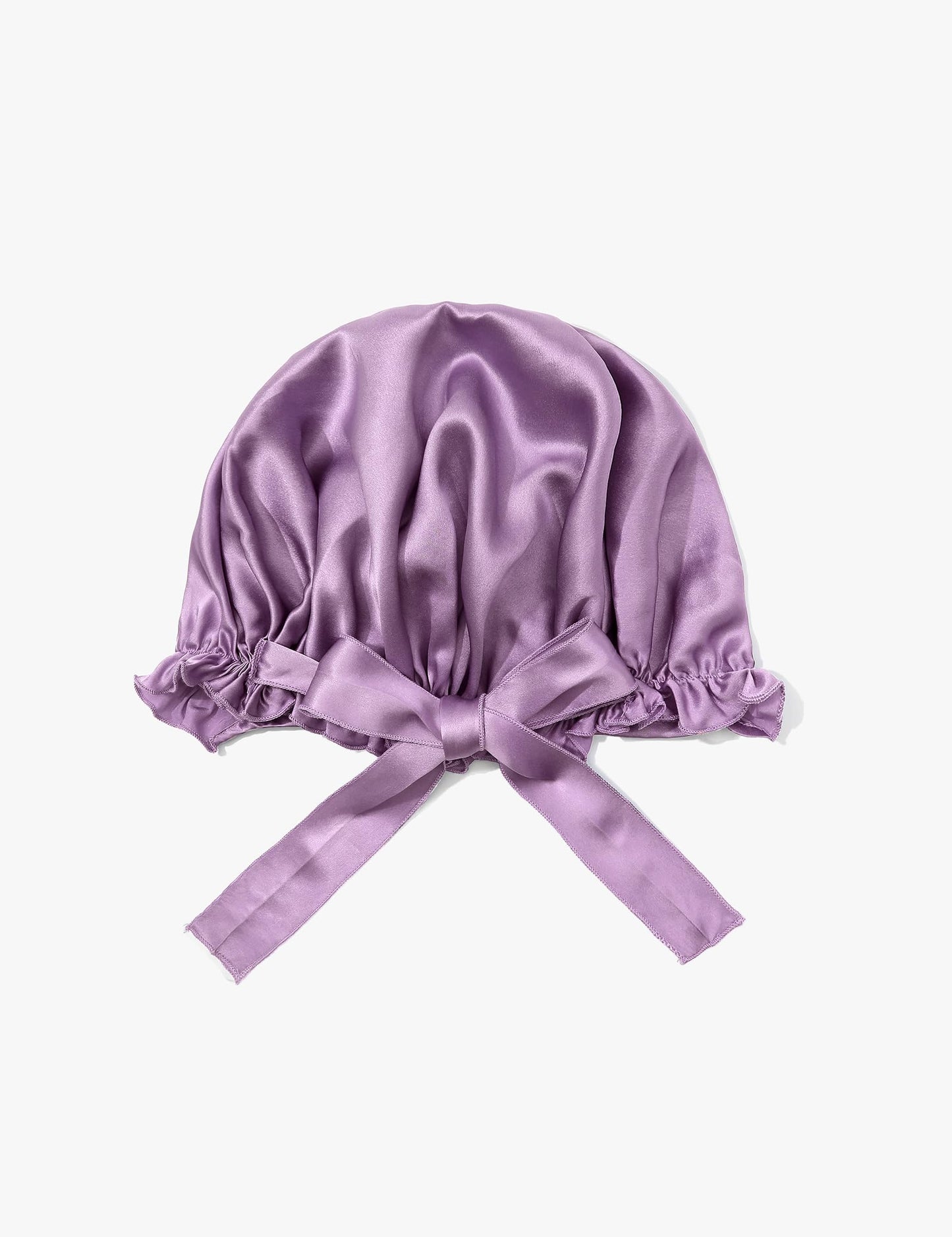 LilySilk Silk Bonnet for Sleeping Womens Sleep Cap 100% 19MM Mulberry Silk for Long Curly Hair Adjustable Stretchy Lavender Beauty and Personal Care LilySilk