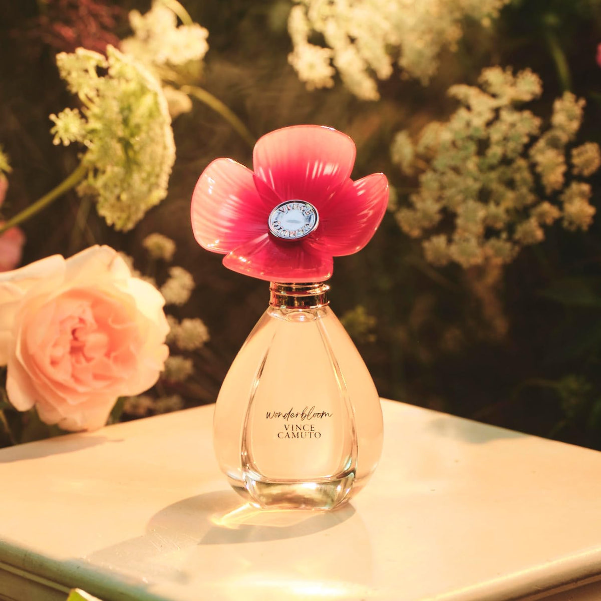 Vince Camuto Wonderbloom Eau De Parfum Perfume for Women, Notes of White Freesia, Pear Leaves, Sandalwood, 3.4 Fl Oz. Beauty & Personal Care Vince Camuto