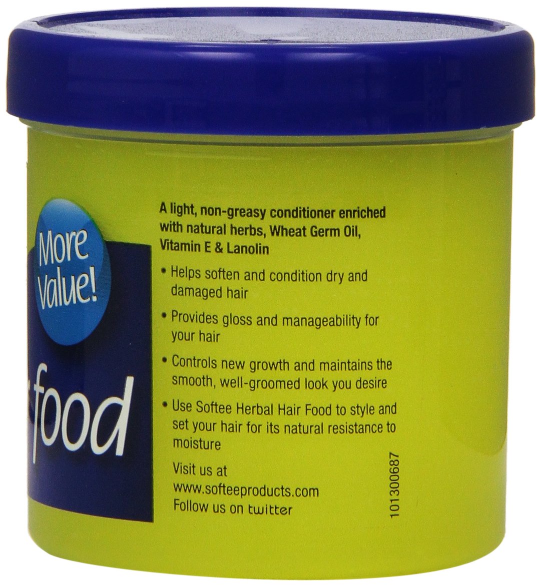 Softee Hair Food with Vitamin E, 5 oz Beauty & Personal Care Softee