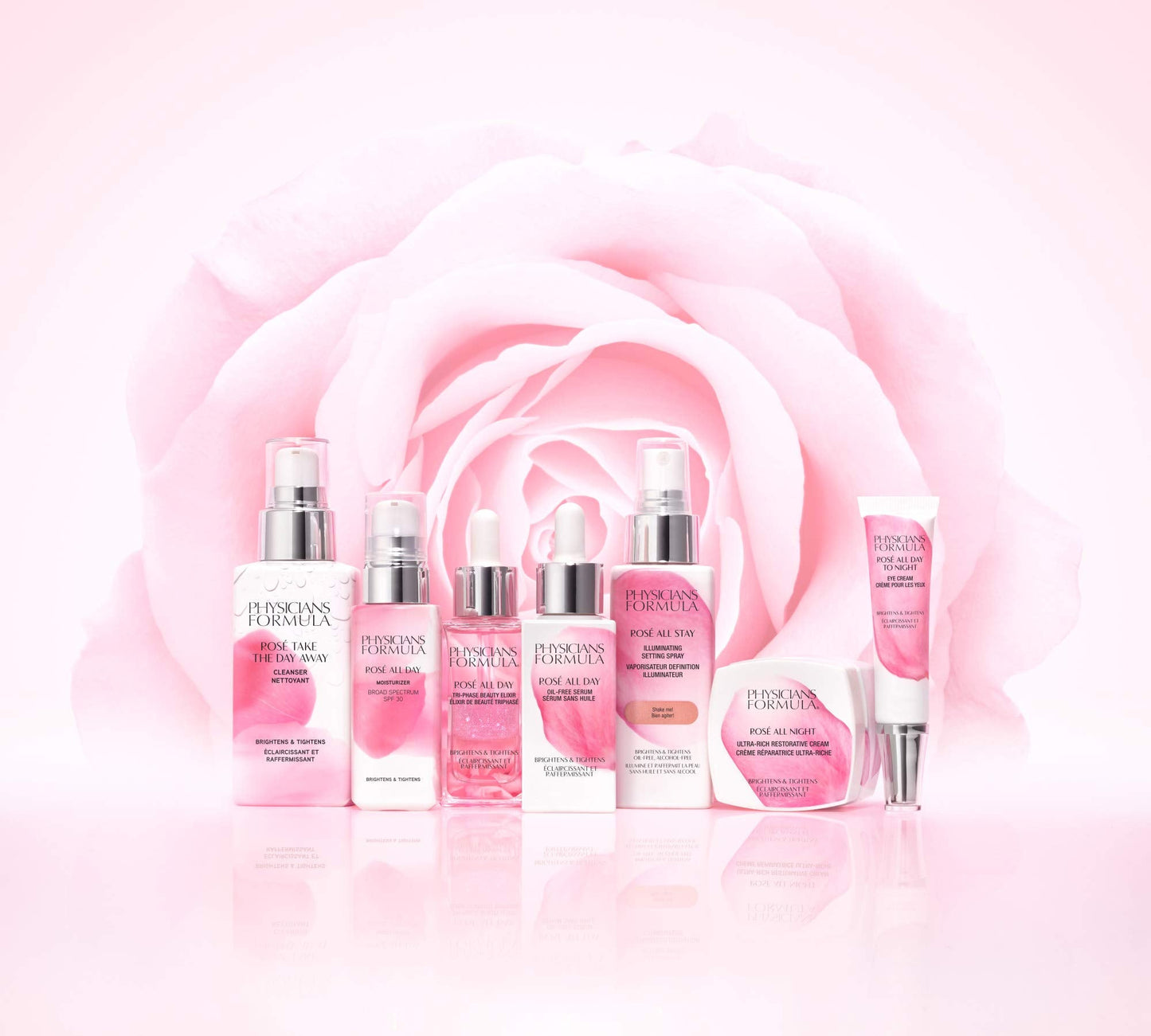 Physicians Formula Rosé Take The Day Away Makeup Remover Cleanser | Dermatologist Tested, Clinicially Tested Beauty & Personal Care Physicians Formula