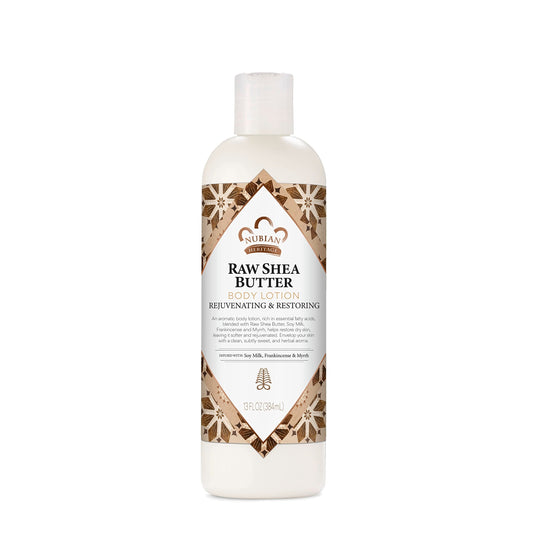 Nubian Heritage Body Lotion Raw Shea Butter for Dry Skin Paraben Free Body Lotion, 13 oz Beauty & Personal Care Nubian Heritage
