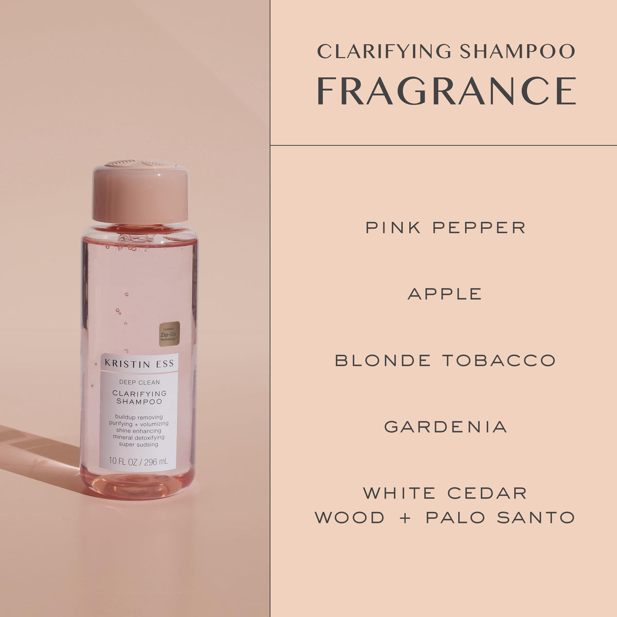 Kristin Ess Deep Clean Clarifying Shampoo – Sulfate-Free, Vegan Detox for Oily Hair & Buildup, Safe for Thick, Curly & Color-Treated Hair Beauty & Personal Care Kristin Ess