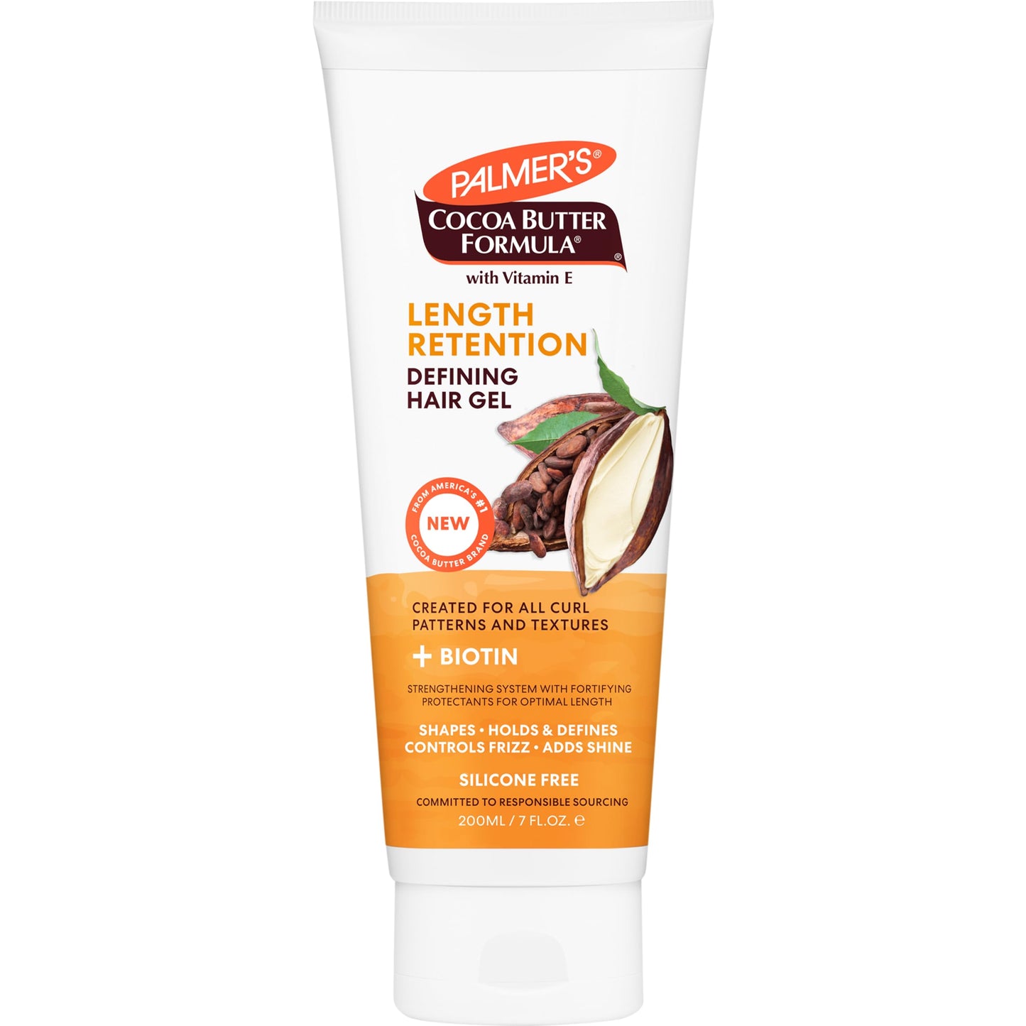 Palmer's Cocoa Butter & Biotin Length Retention Defining Hair Gel, 7 Ounce Beauty & Personal Care Palmer's