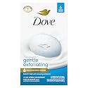 Dove Beauty Bar Gentle Exfoliating With Mild Cleanser 6 Bars More Moisturizing Than Bar Soap For Softer And Smoother Skin 3.75 oz Beauty & Personal Care Dove