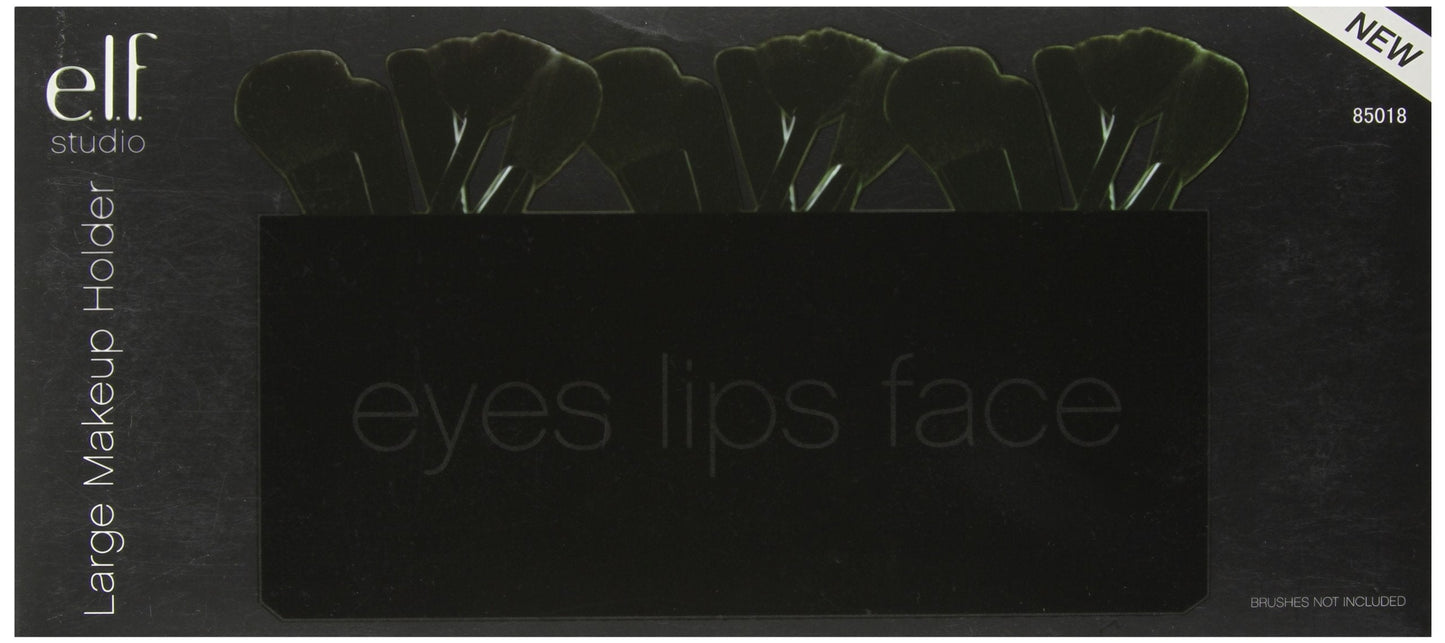 e.l.f. Cosmetics Large Makeup Brush Holder, Conveniently Organize & Store Your Brushes Beauty & Personal Care e.l.f.