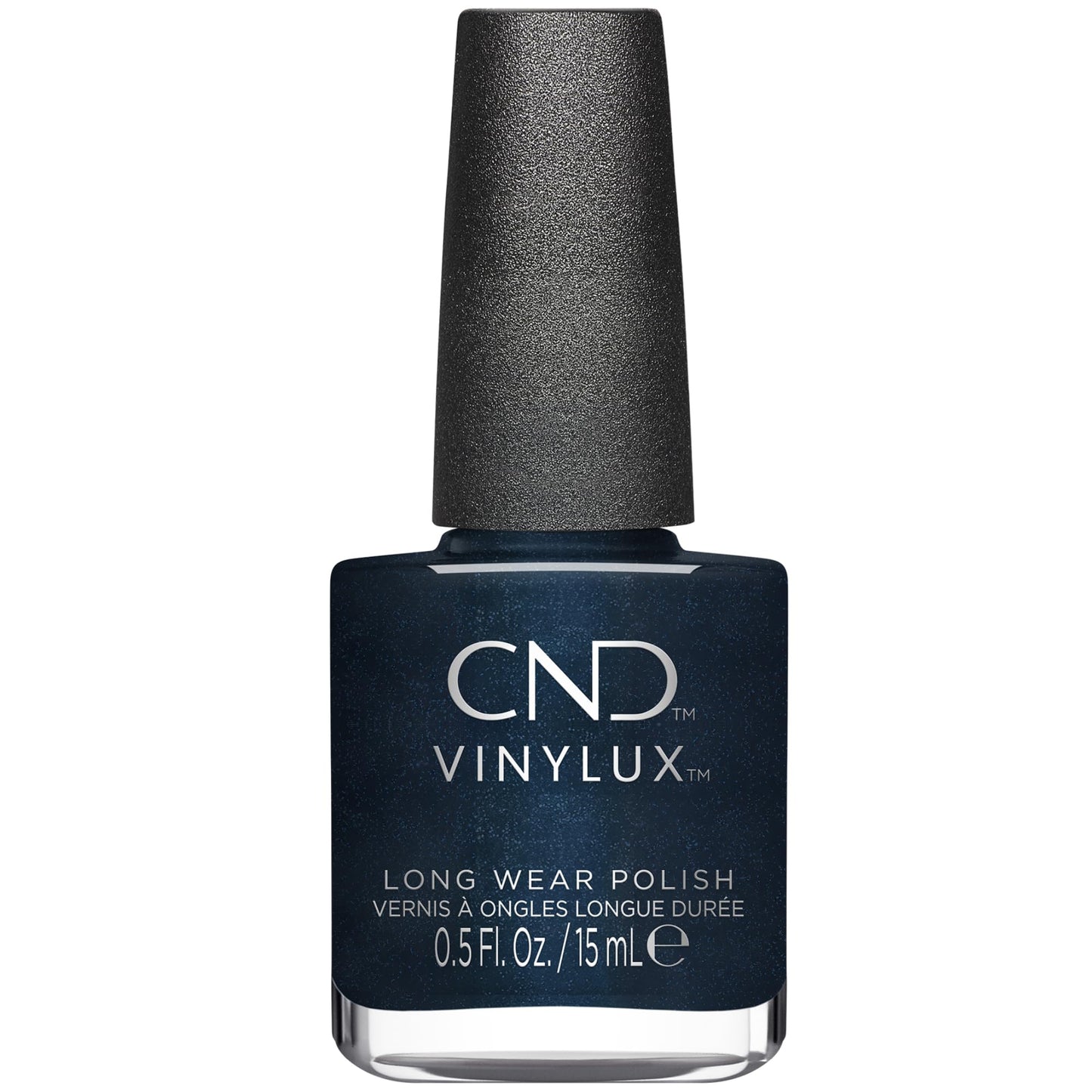CND Vinylux Longwear Blue Nail Polish, Gel-like Shine & Chip Resistant Color, Midnight Swim, 0.5 fl. oz Beauty & Personal Care CND