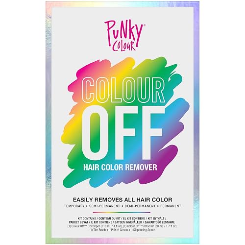 Punky Colour Off Hair Color Remover - Hair Dye Remover, Easily Removes Temporary, Permanent & Semi Permanent Dye, Ammonia Free, Bleach Kit Beauty & Personal Care Punky