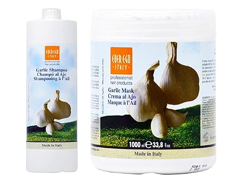 Ever Ego Garlic Shampoo + Mask 1000ml / 33.8oz Beauty & Personal Care Alter Ego
