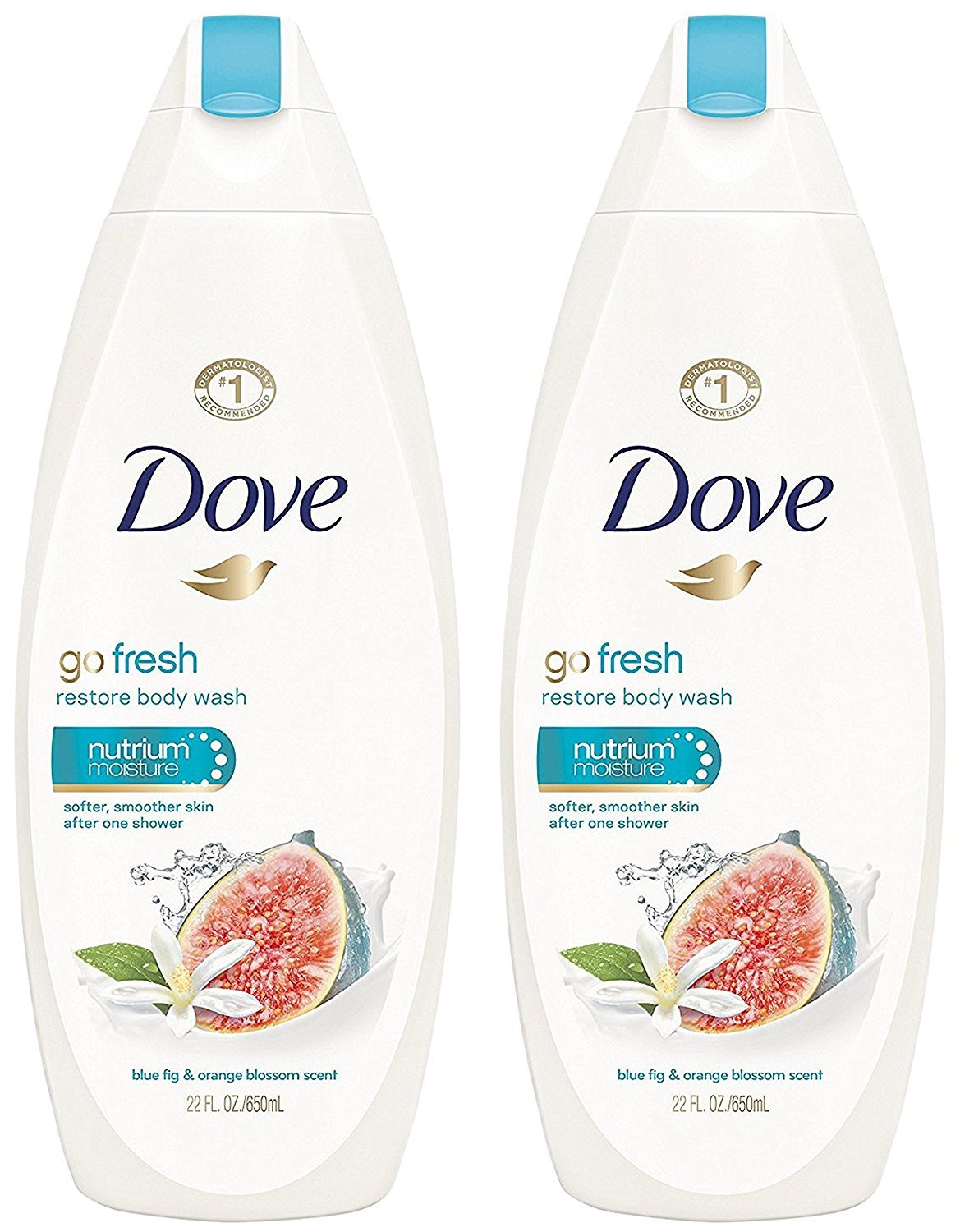 Dove Go Fresh Restore Body Wash, 22 oz (Pack of 2) Beauty & Personal Care Dove