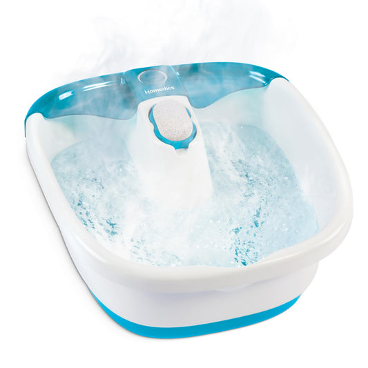 Homedics Bubble Mate Foot Spa, Toe Touch Controlled Foot Bath with Invigorating Bubbles and Splash Proof, Raised Massage Nodes and Removable Pumice Beauty and Personal Care Homedics Default Title