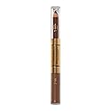 Revlon Eyebrow Gel & Pencil, ColorStay Brow Fantasy 2-in-1 Eye Makeup, Longwearing with Precision Tip, 105 Brunette, 0.04 Oz Beauty & Personal Care REVLON