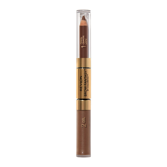 Revlon Eyebrow Gel & Pencil, ColorStay Brow Fantasy 2-in-1 Eye Makeup, Longwearing with Precision Tip, 105 Brunette, 0.04 Oz Beauty & Personal Care REVLON