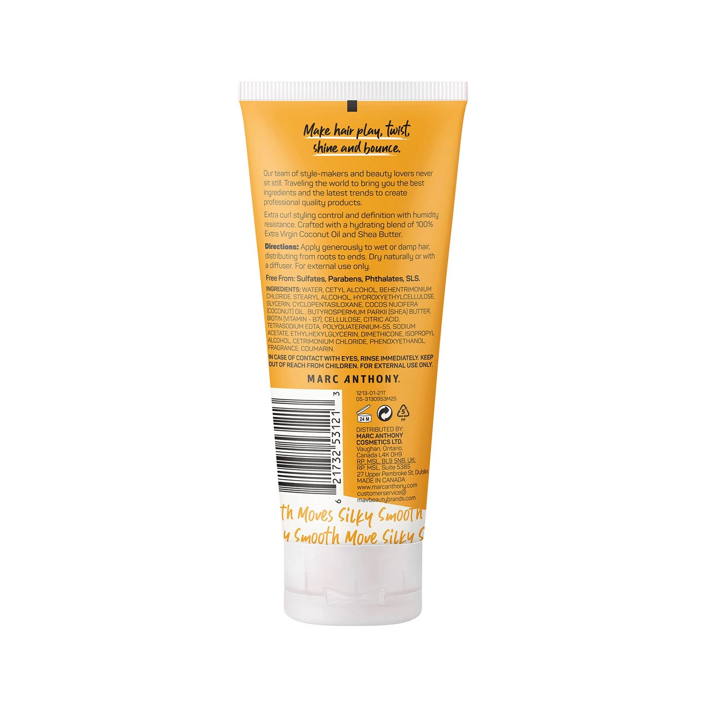 Marc Anthony Coconut Oil Curl Cream 5.9 Ounce (174ml) (3 Pack) Beauty & Personal Care Marc Anthony