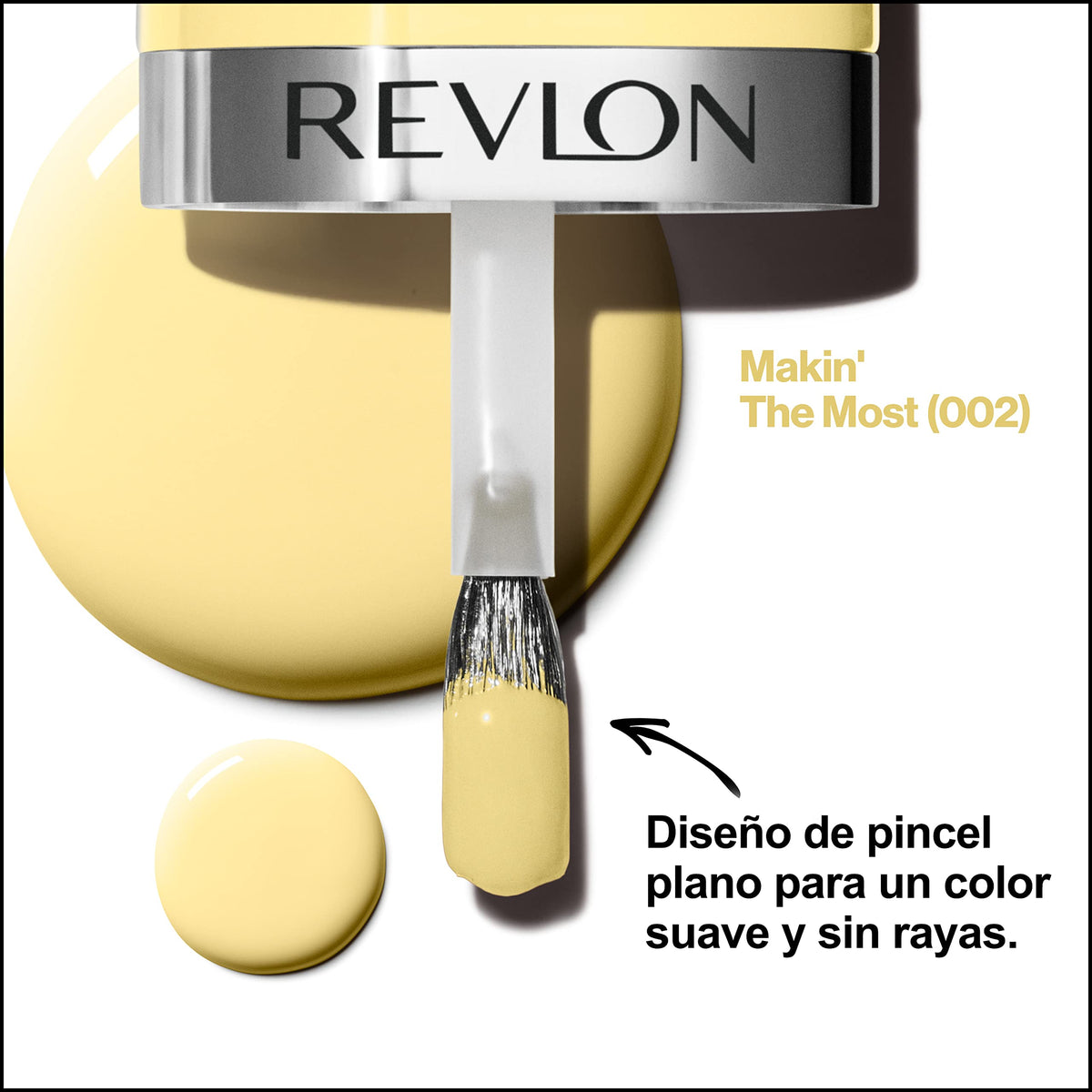 REVLON Ultra HD Snap Nail Color, Natural Rich Glossy Polish, 100% Vegan Formula, No Base or Top Coat Needed, 002 Makin' The Most, 0.27 fl oz Beauty & Personal Care REVLON
