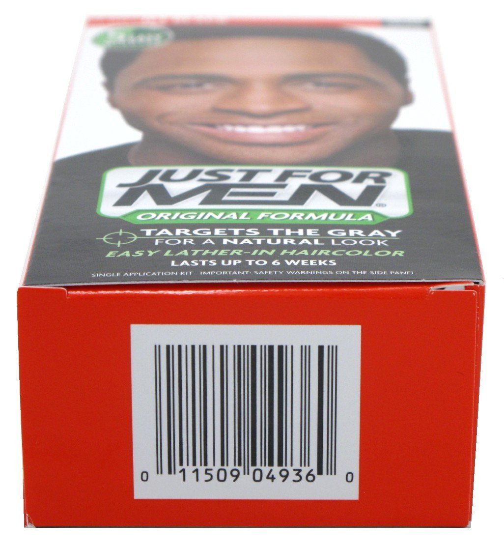Just For Men Shampoo In #H-60 Haircolor Jet Black (6 Pack) Beauty & Personal Care Just for Men