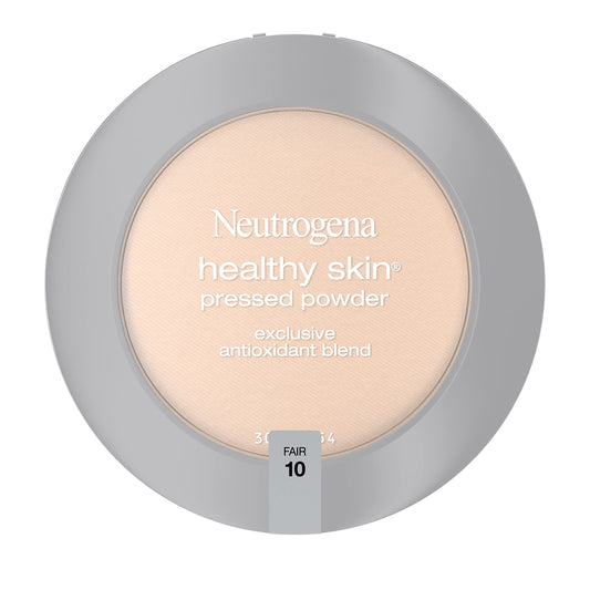 Neutrogena Healthy Skin Pressed Makeup Powder Compact with Antioxidants & Pro Vitamin B5, Fair 10,.34 oz, Pack of 2 Beauty & Personal Care Neutrogena
