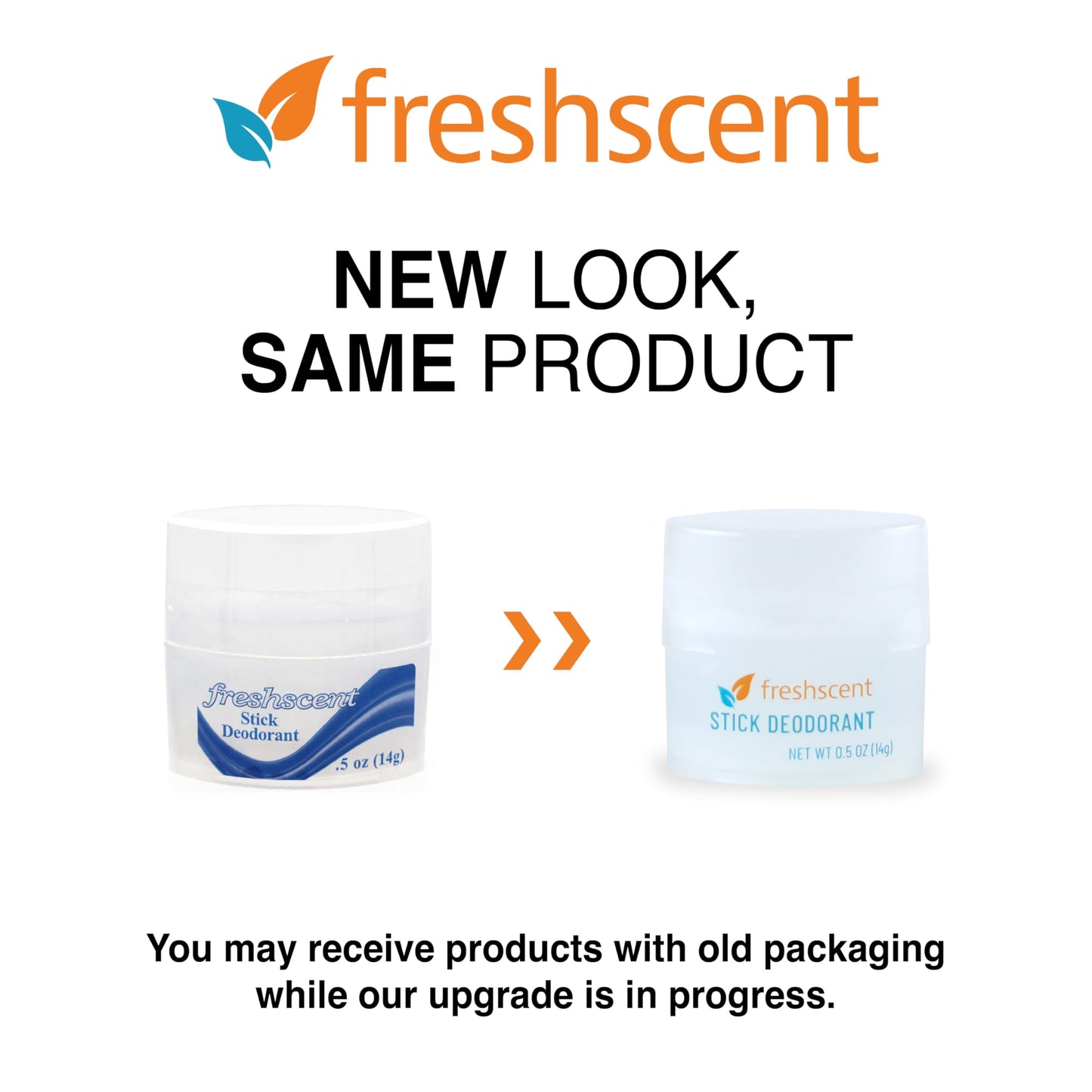 (144 Pack) Freshscent 0.5 oz. Stick Deodorant, Travel Size, Alcohol Free, light fragrance, bulk packed and perfect for donations. Beauty and Personal Care Freshscent