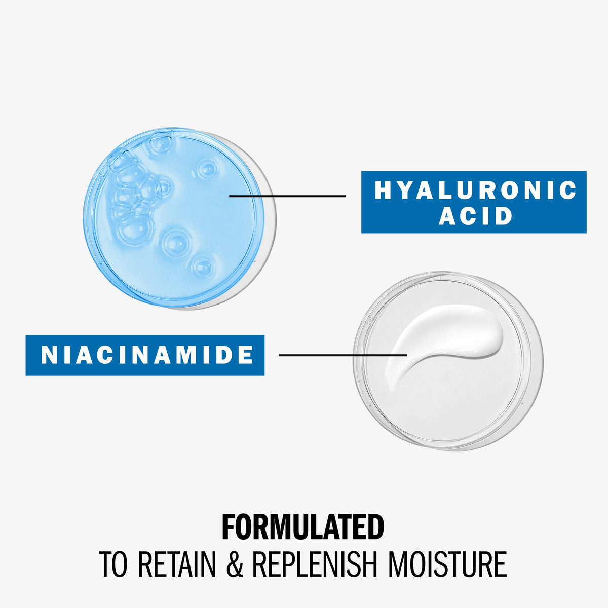 Olay Hyaluronic Acid Face Mousturizer, Plump & Hydrate, Fragrance-Free - Hydrating Gel for Dry Skin Retain & Replenish Moisture, with Niacinamide Beauty & Personal Care Olay
