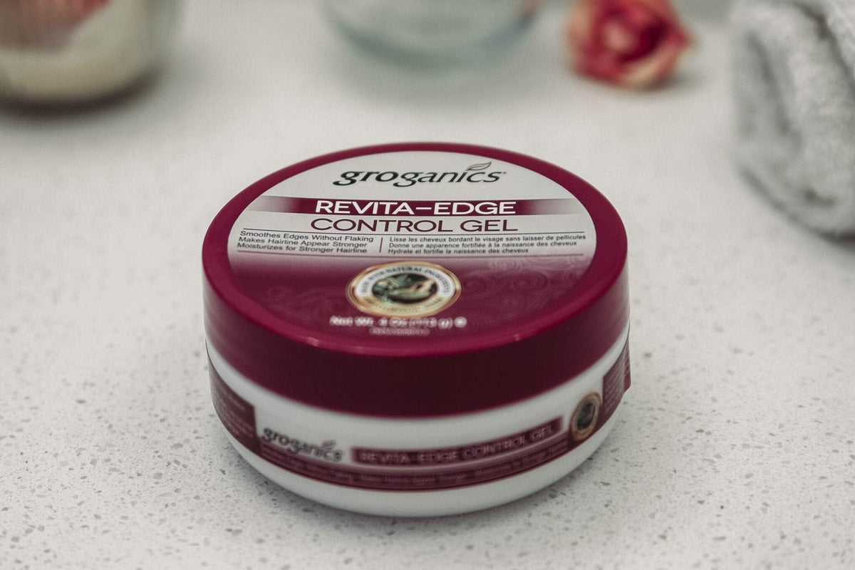 Groganics Revita-Edge Control Gel 4 oz Beauty & Personal Care Groganics